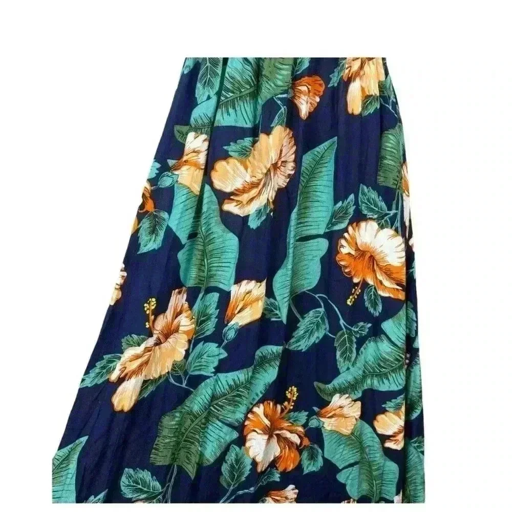 Lulus Temptation Island Floral Maxi Dress Size Small Wedding Summer Temptation